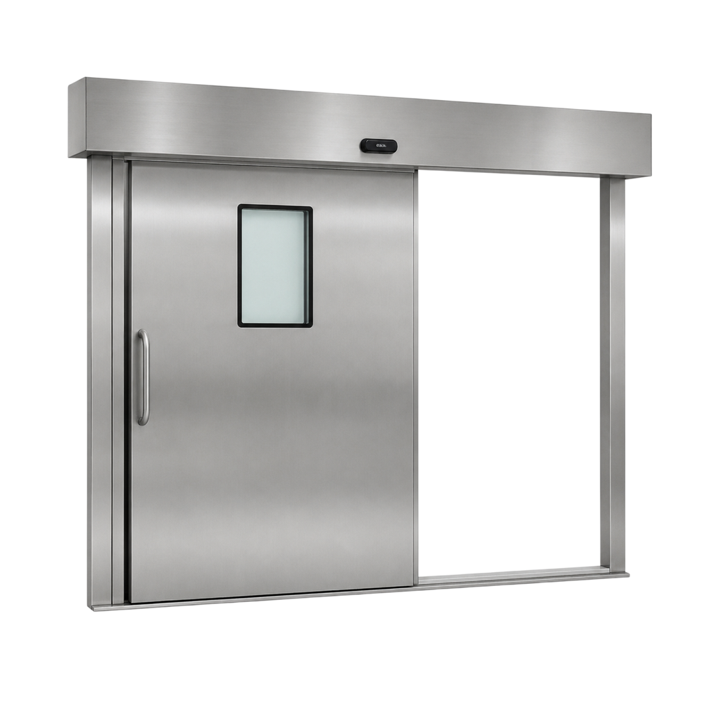Puerta corrediza para quirófano